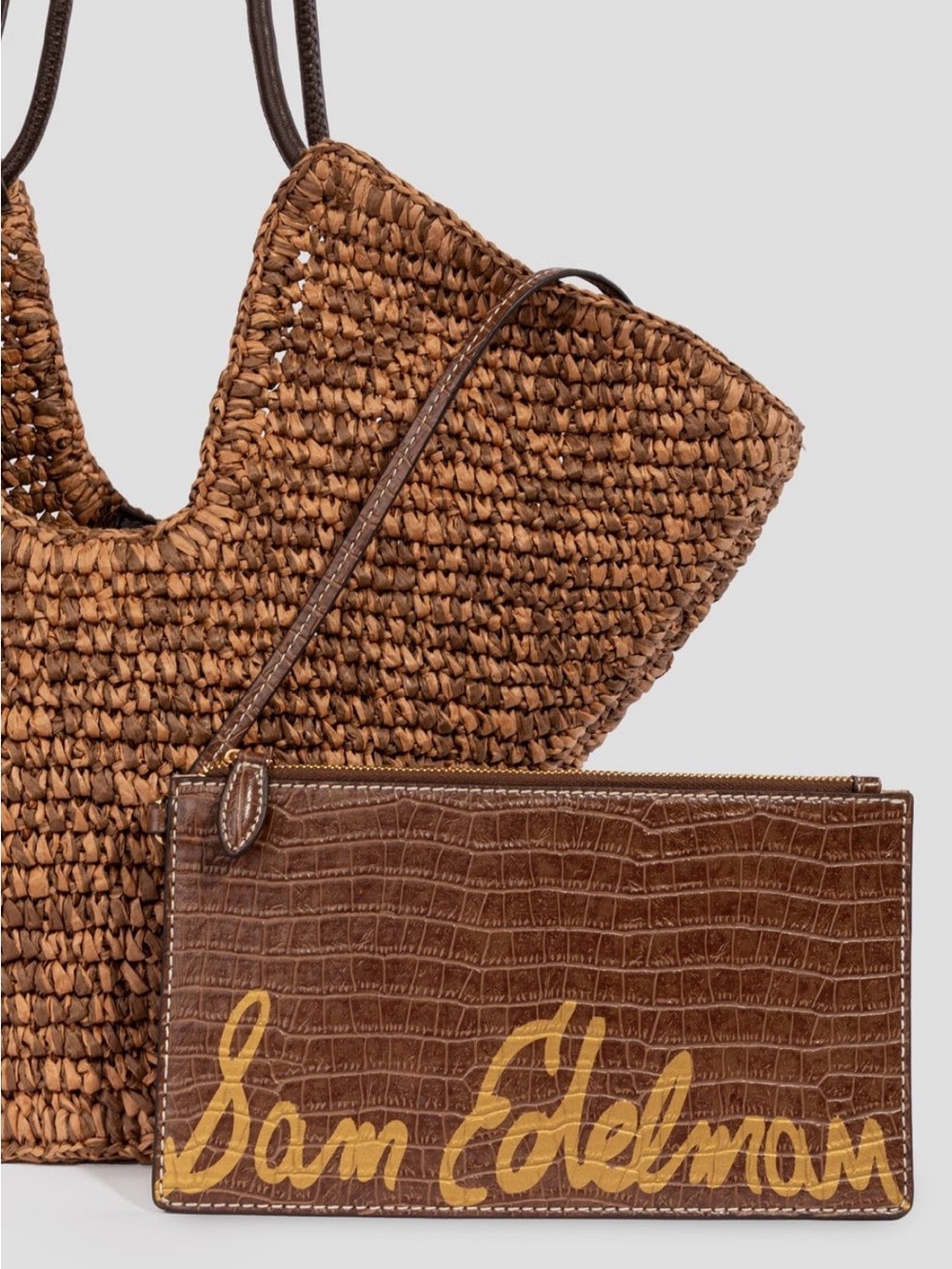 Sam Edelman Lynn Raffia Tote - Picture 2 of 4